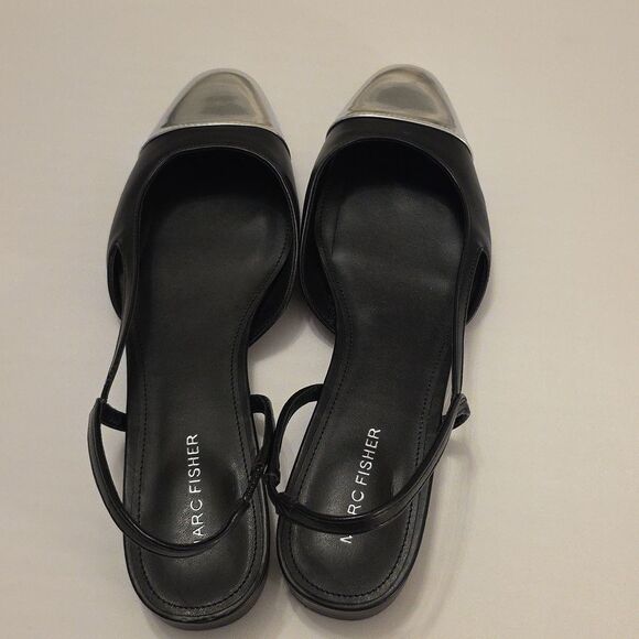 BRAND NEW MARC FISHER DELA CLOSED TOE SLINGBACK DRESS FLATS R3 - Picture 9 of 15